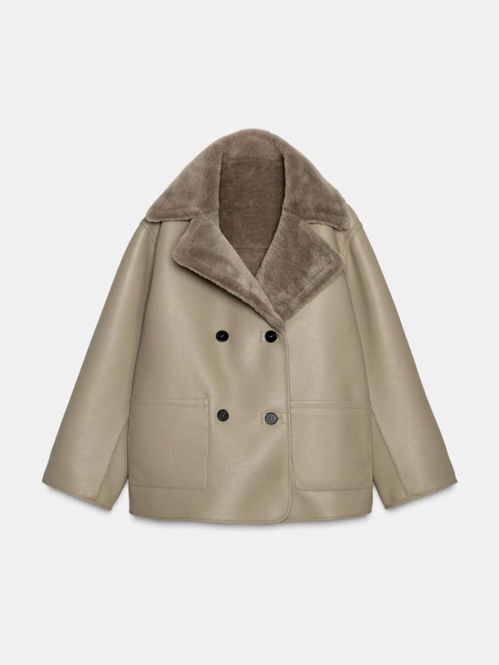 ZARA REVERSIBLE JACKET - Picture 6 of 8